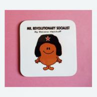 Mr Revolutionary Socialist - coaster